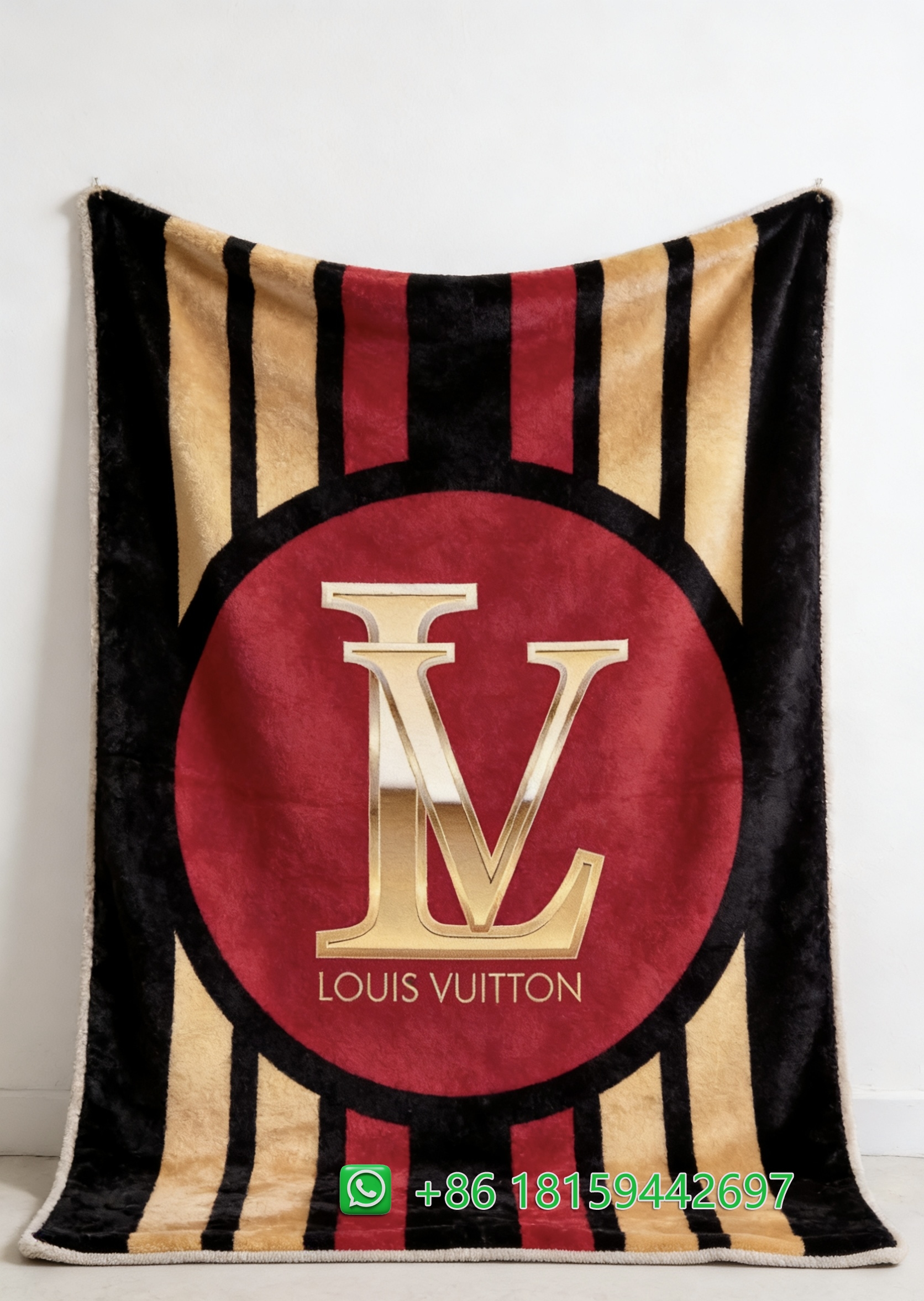Louis Vuitton Throw Blankets